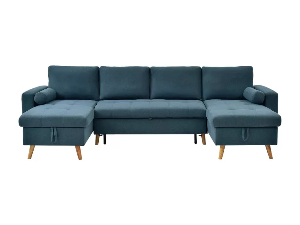 Canapé convertible polyester 5 places Kori