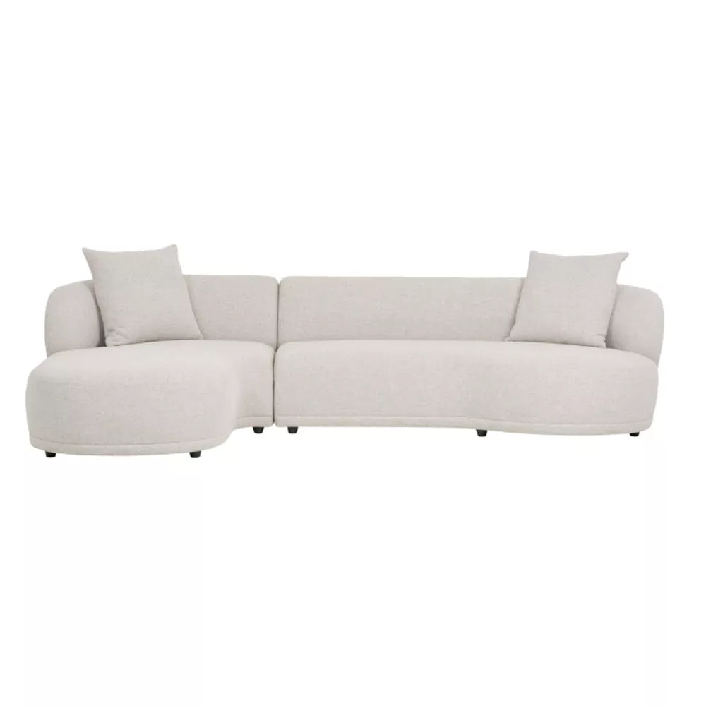 Canapé d'angle en tissu Malibu