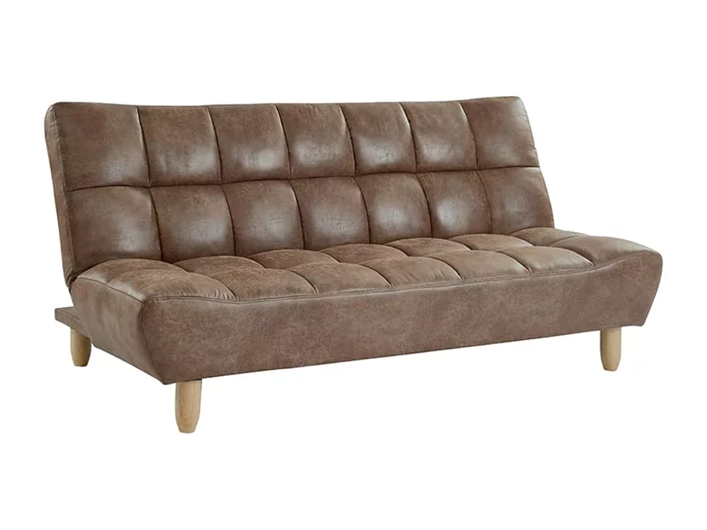 Canapé convertible microfibre 3 places Esteban