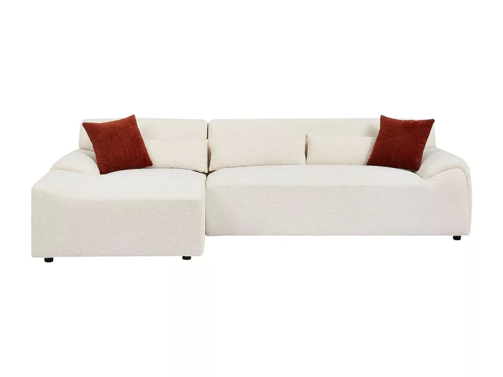 Canapé d'angle polyester 5 places Ovilio
