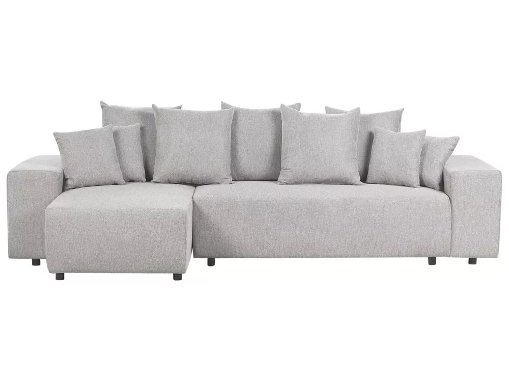Canapé d'angle en tissu 3 personnes Luspa