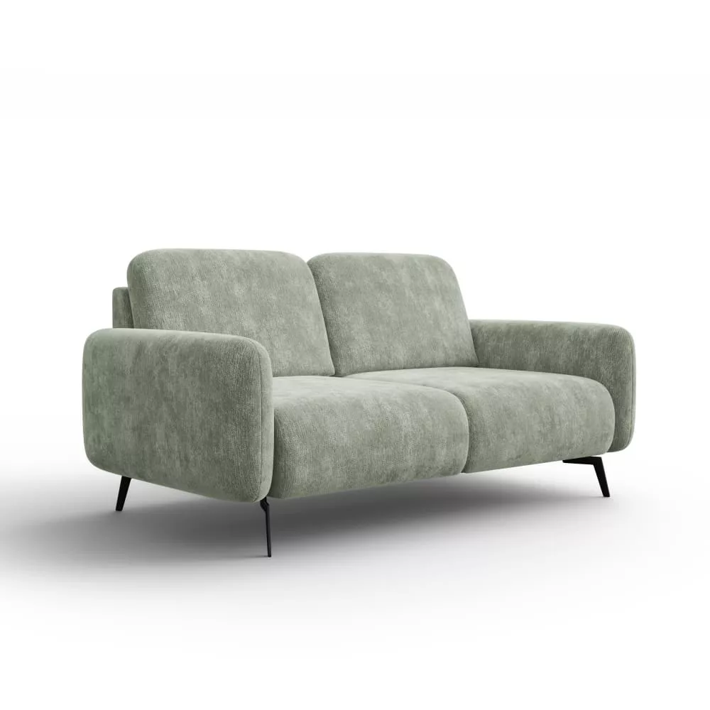 Canapé 2 places, tissu chenille Febe