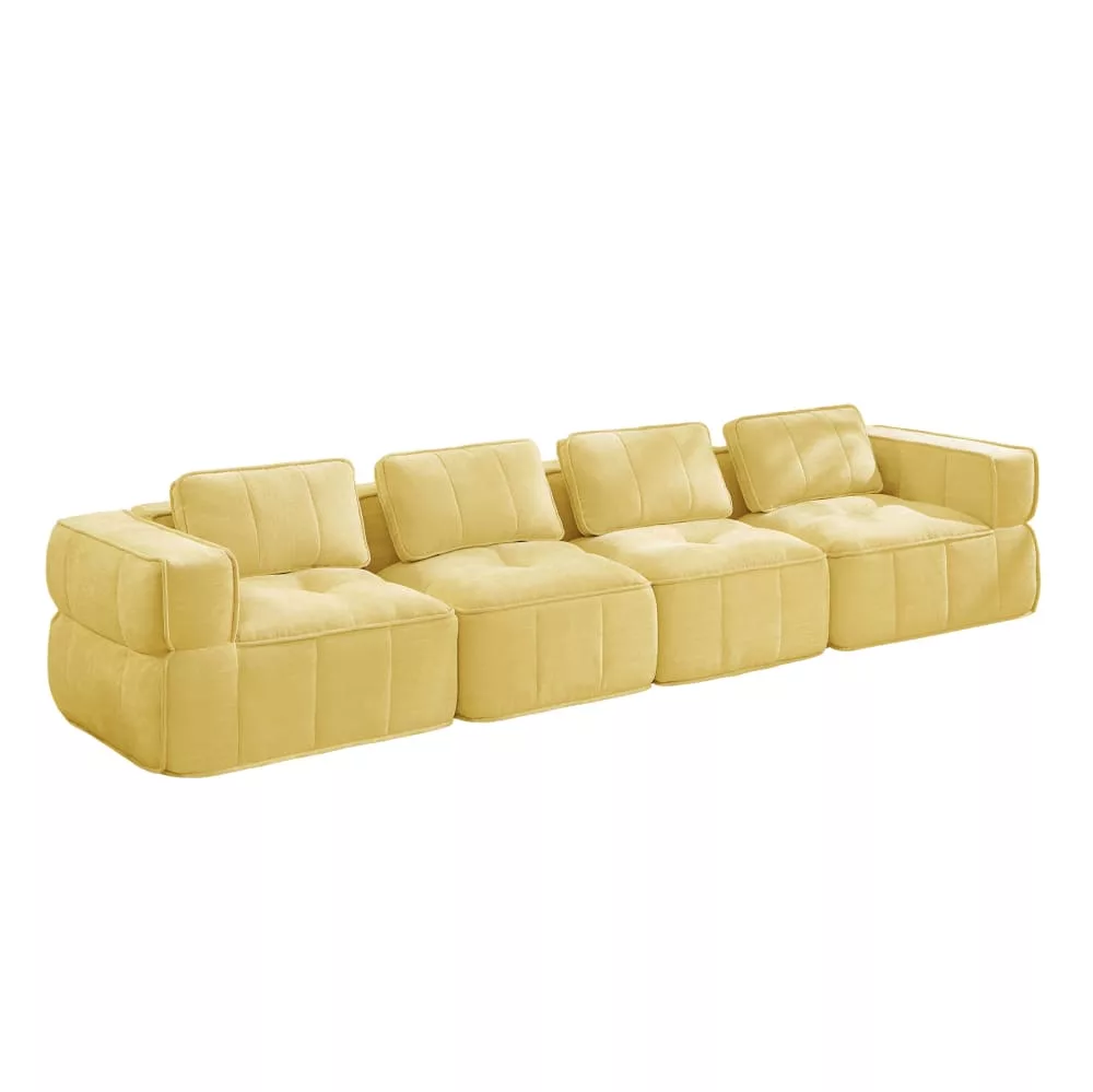 Canapé modulable en polyester