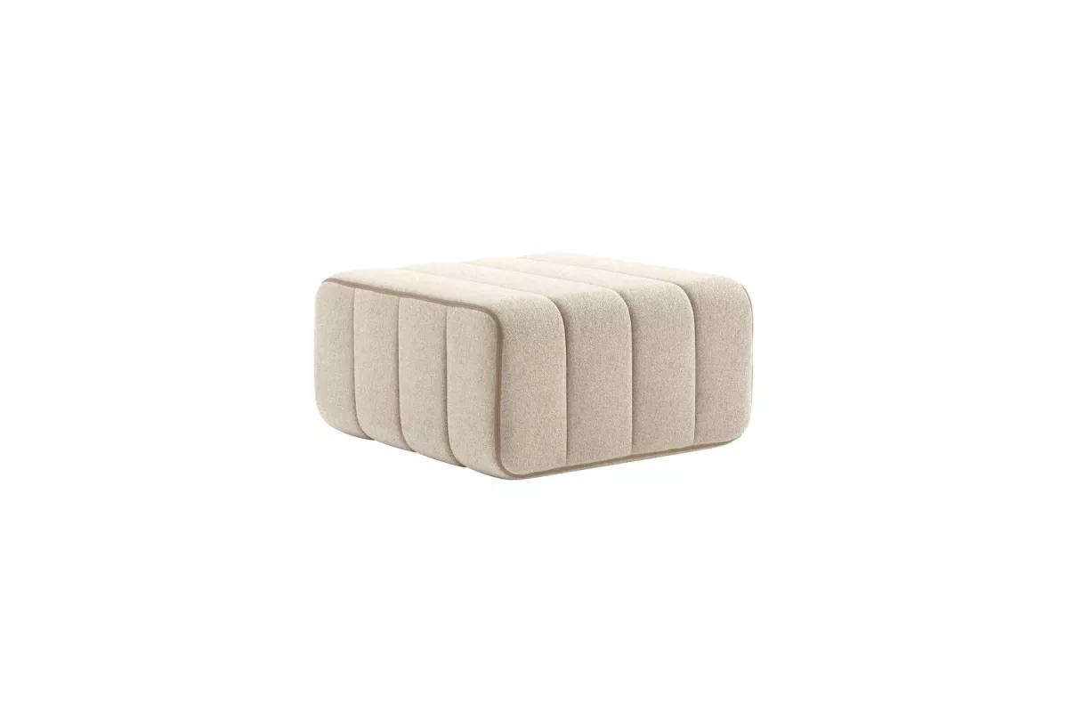 Ambivalenz Module de canapé Curt – Jet gris/beige