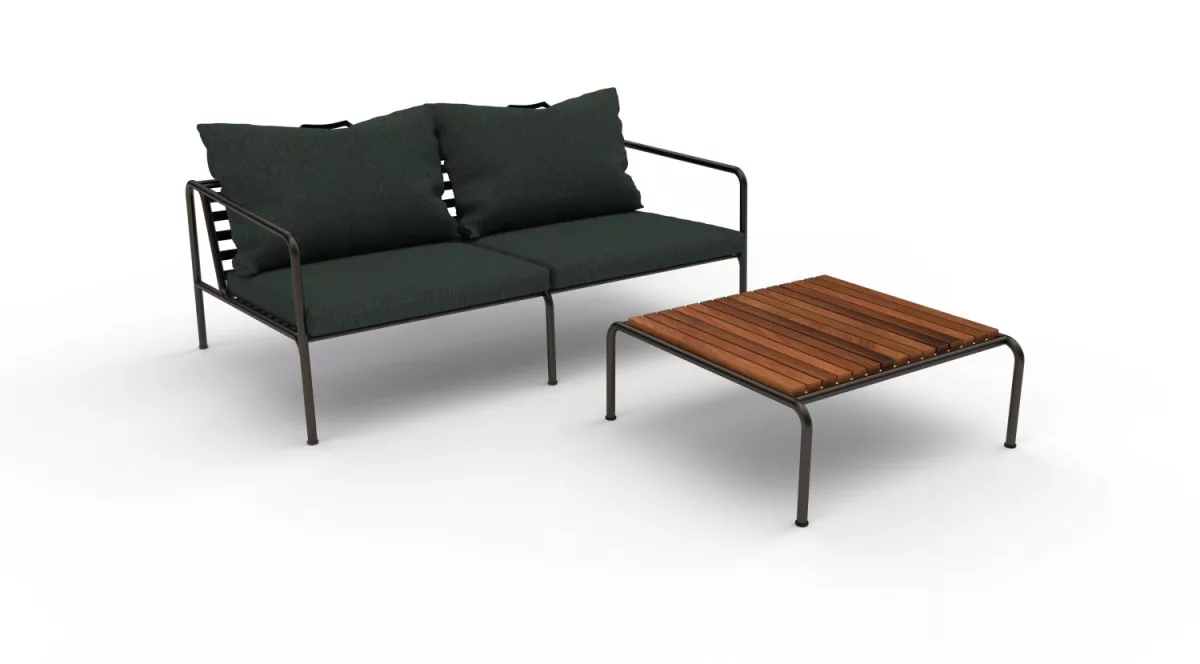 HOUE Canapé Avon Lounge – Sunbrella Heritage alpine