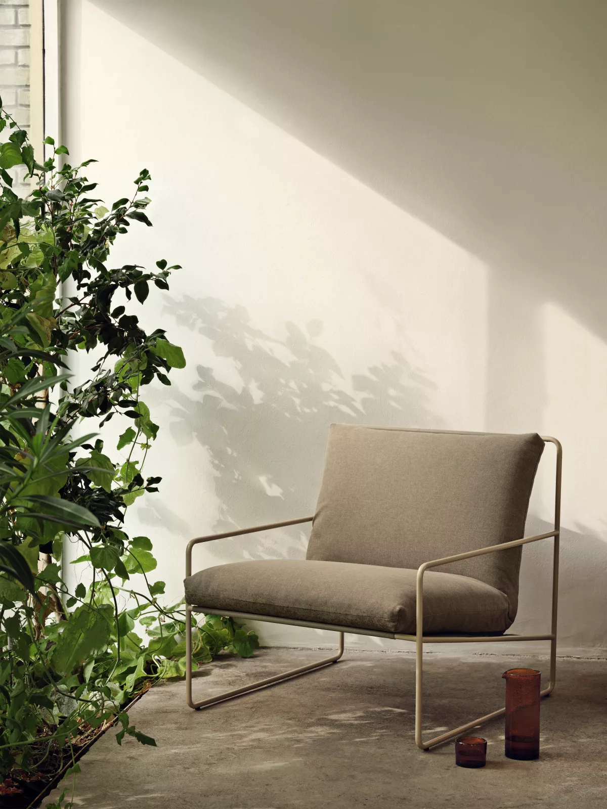 Ferm Living Canapé Desert 1 Place Dolce – cashmere