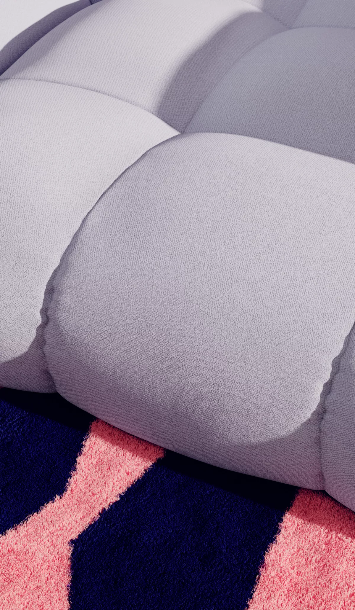 Objekte unserer Tage Canapé Sander 02 (2,5 places) – Vidar 0723 lila