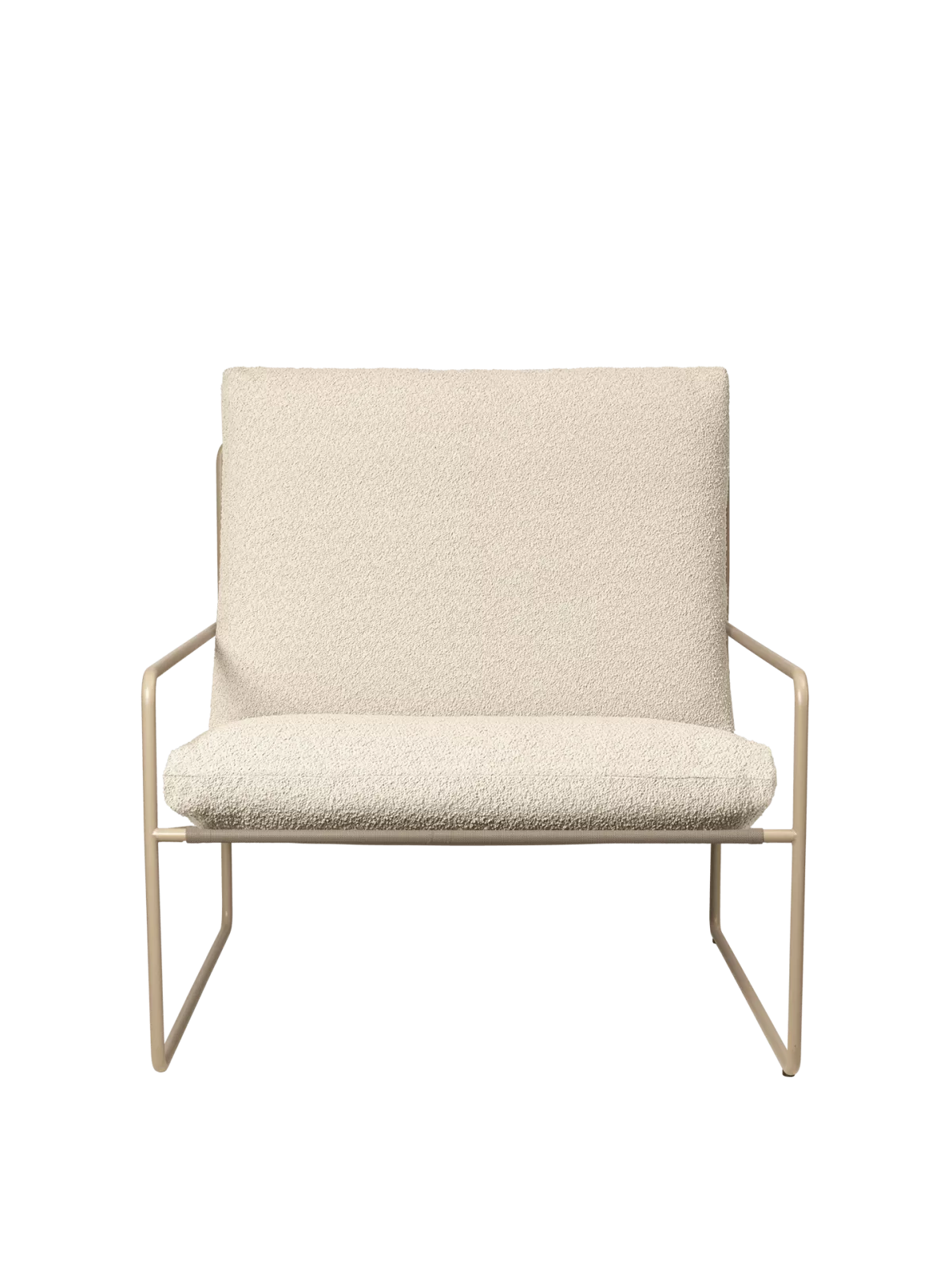 Ferm Living Canapé 1 place Desert Pure Bouclé – cashmere
