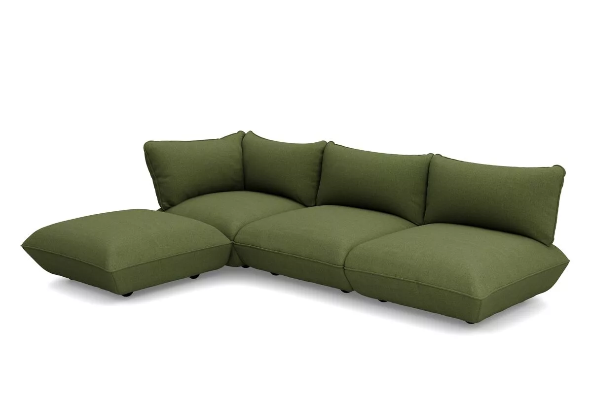 Fatboy Sumo Canapé d'angle gauche/droite Boucle Recyclé – leaf