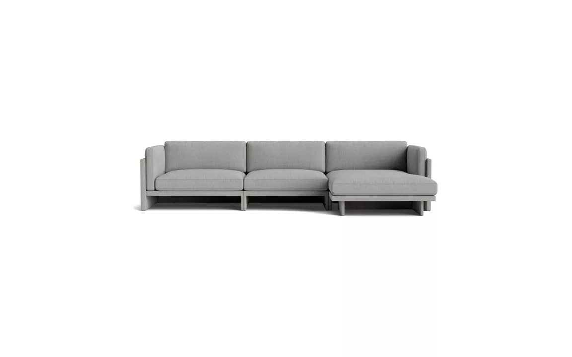 Normann Copenhagen Softy Canapé modulaire 4 places avec chaise longue
