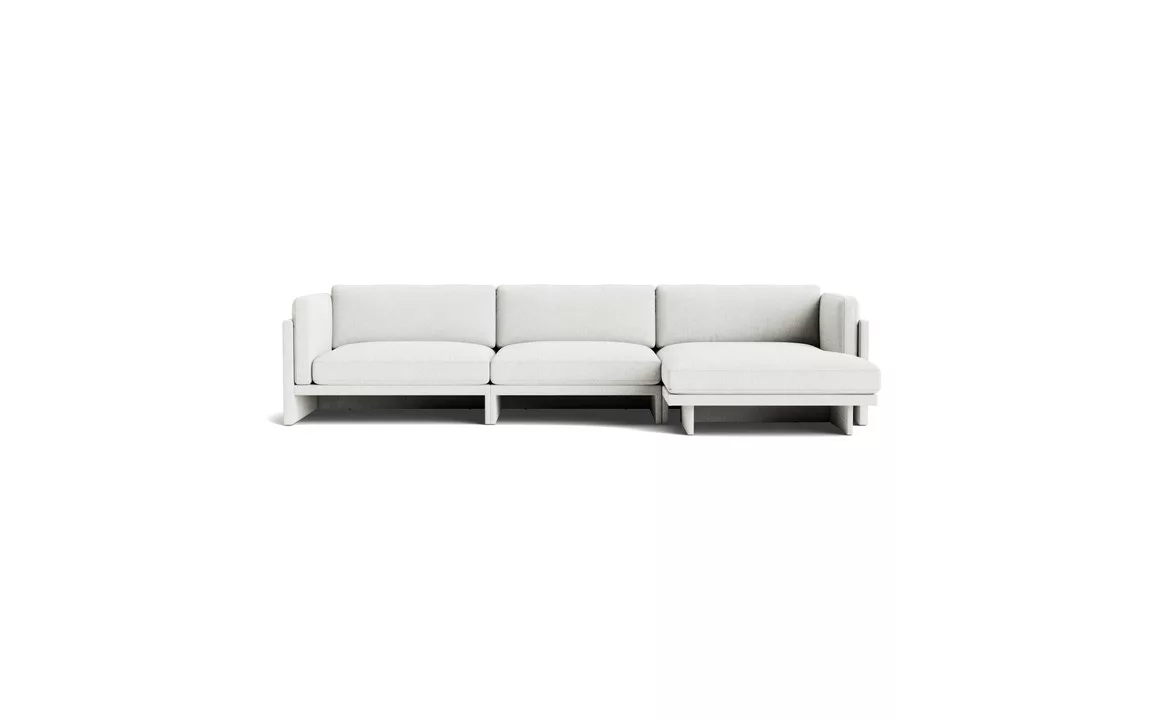 Normann Copenhagen Softy Canapé modulaire 4 places avec chaise longue
