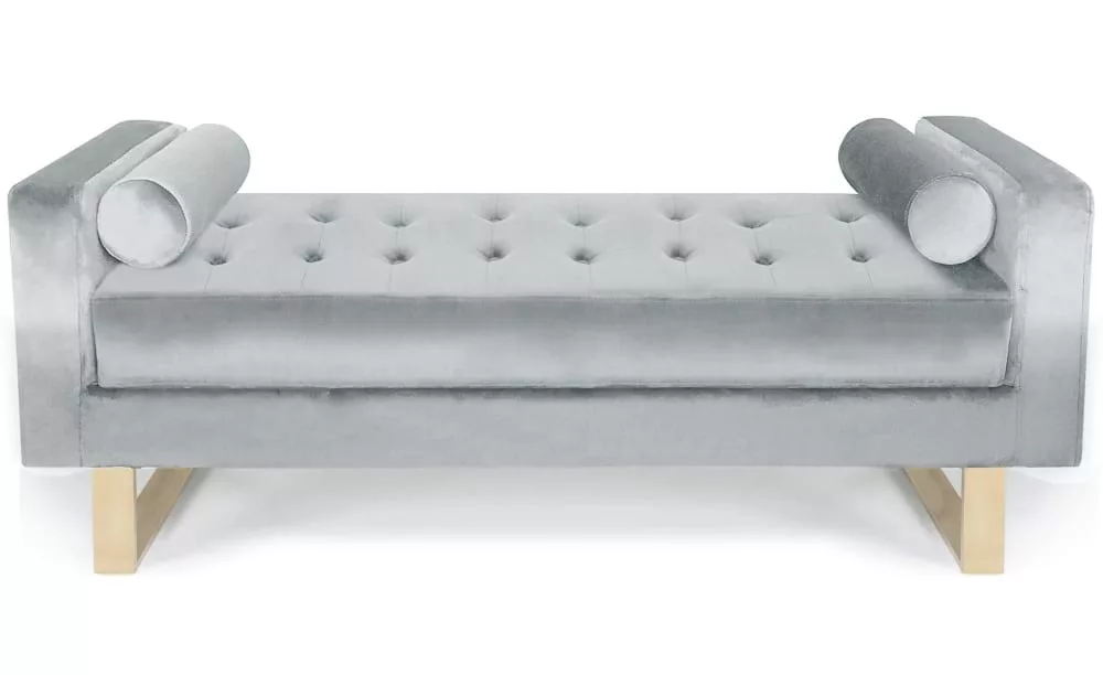 Banquette capitonnée Shell Velours