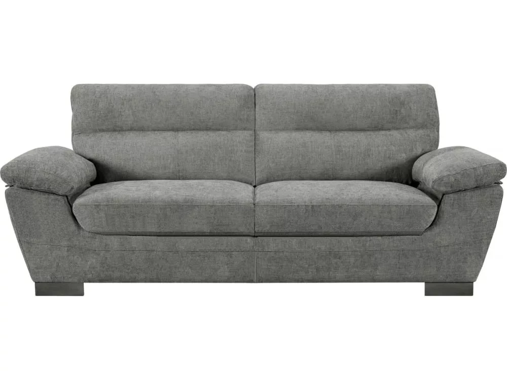 Canapé fixe en tissu chenille 2 places – Dimensions