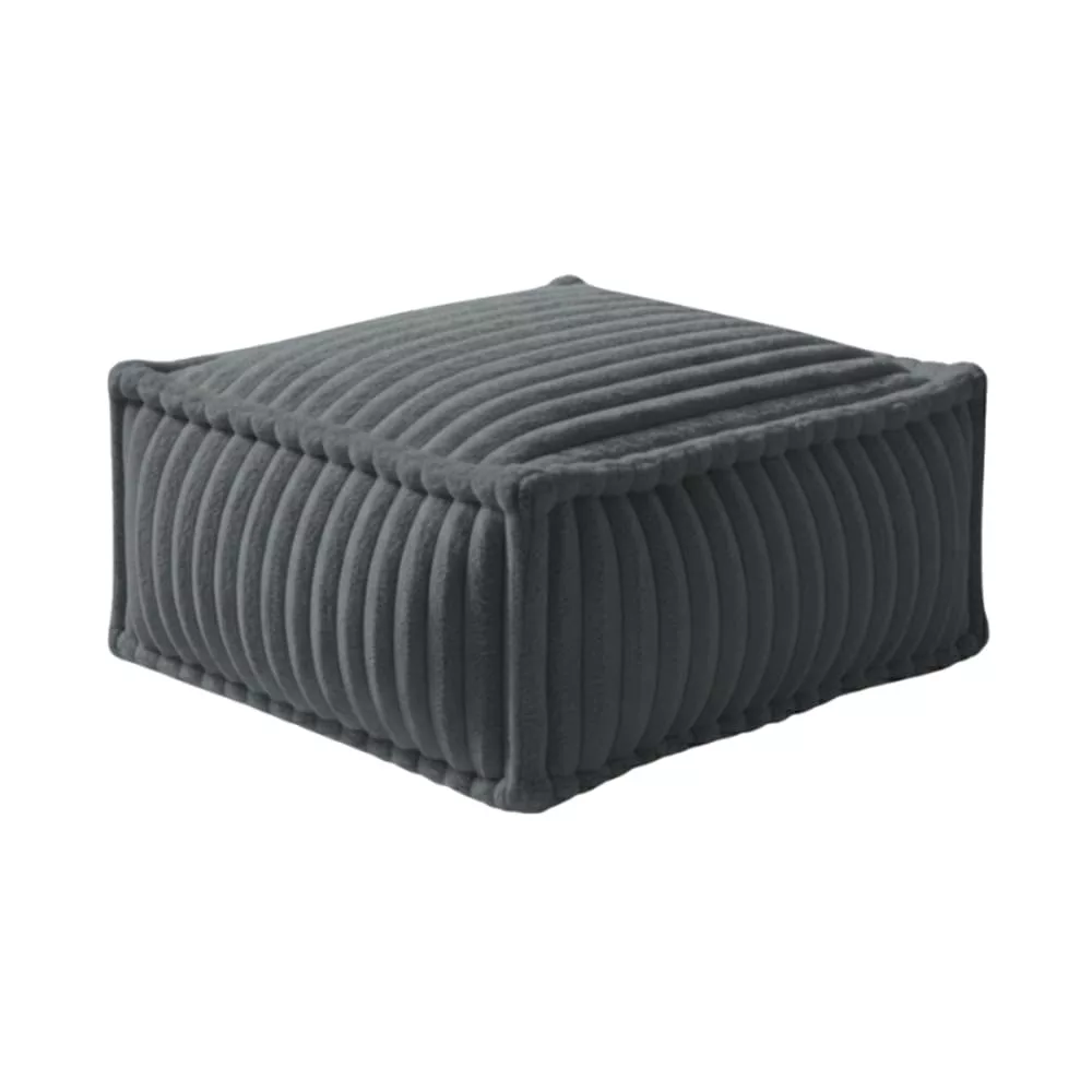 Module méridienne pour canapé modulable fourrure côtelée BANANAIR