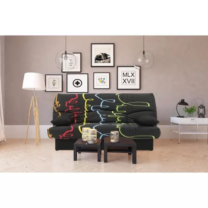 Banquette clic clac 3 places – Motif graffiti