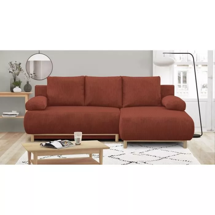 Canapé d'angle convertible – 3 places
