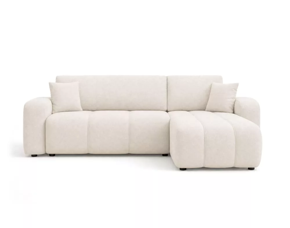 Canapé d'angle convertible 4 places réversible – Couchage