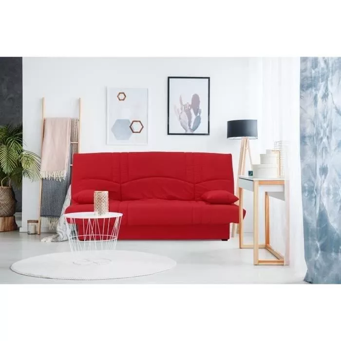 Banquette clic clac 3 places – Tissu
