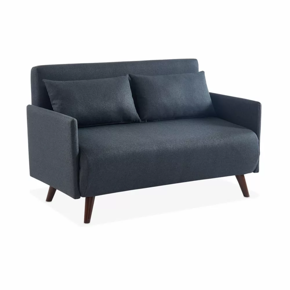 Canapé convertible tissu 2 places scandinave – Panam