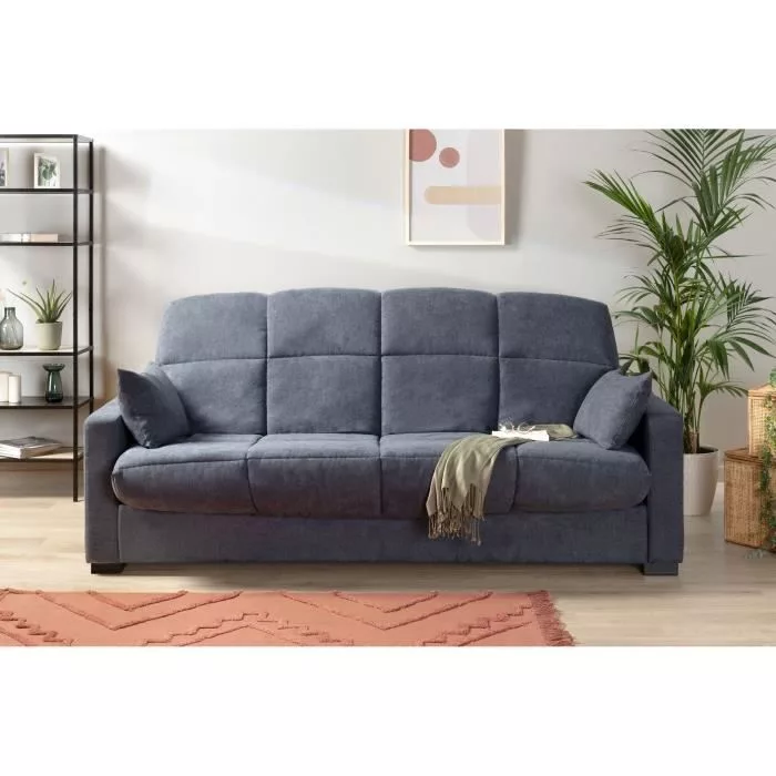Canapé clic clac 3 places – Tissu