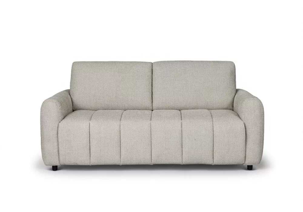 Canapé convertible express 3 places en tissu ISANDRO