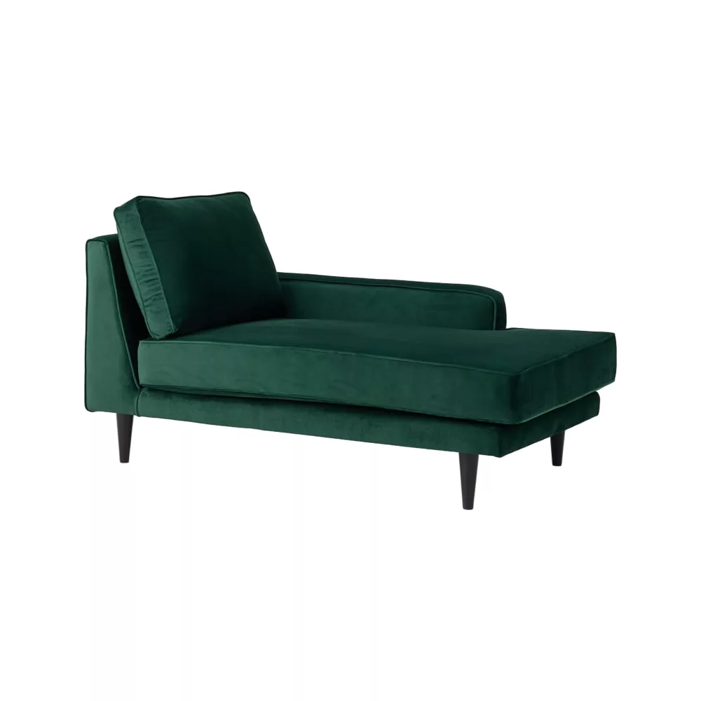 Méridienne tissu velours p150