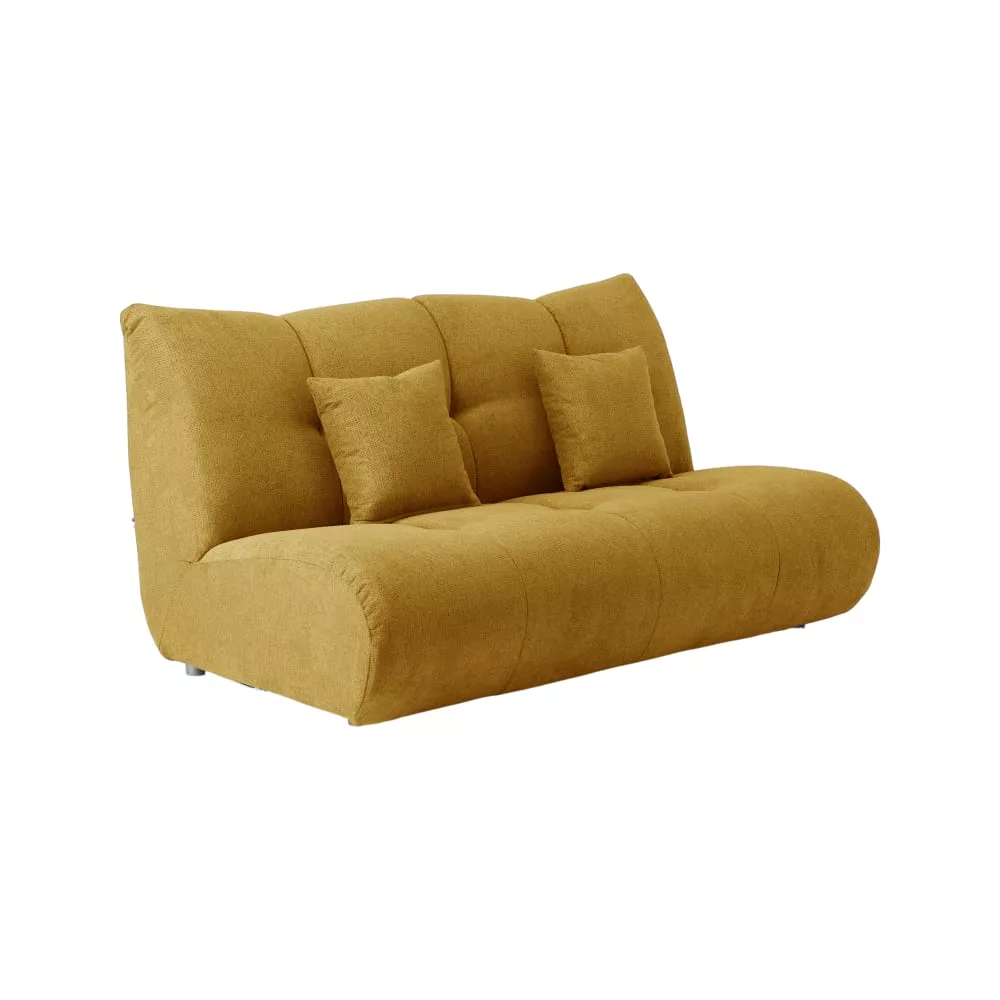 Grande chauffeuse en tissu 2,5 places