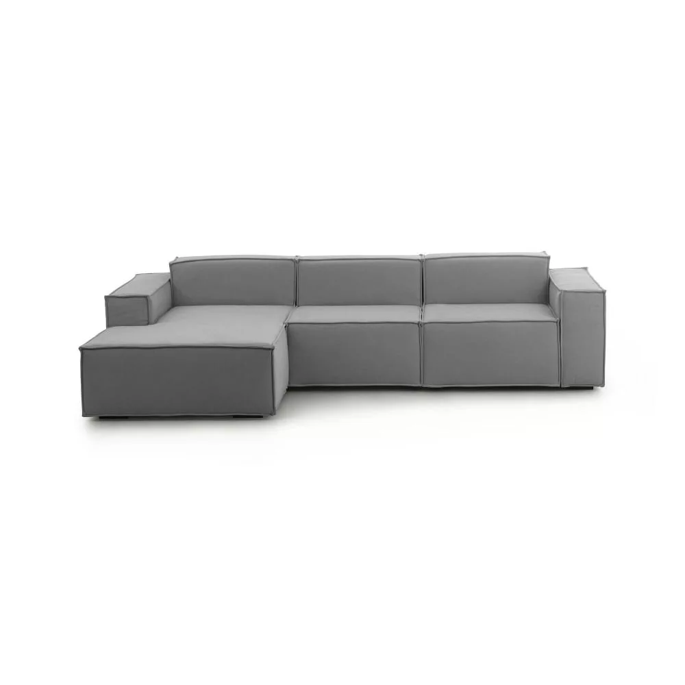 Canapé d'angle en tissu