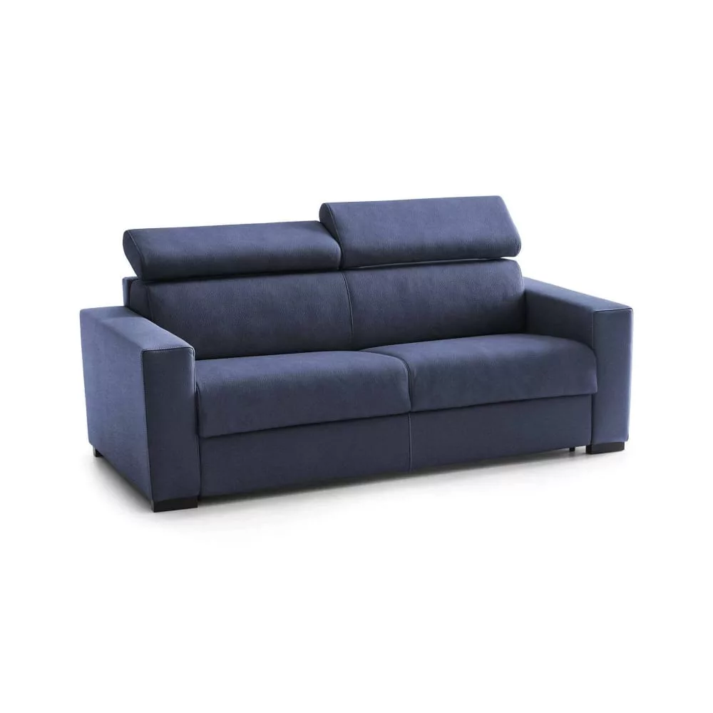Sofa fixe 3 places en tissu