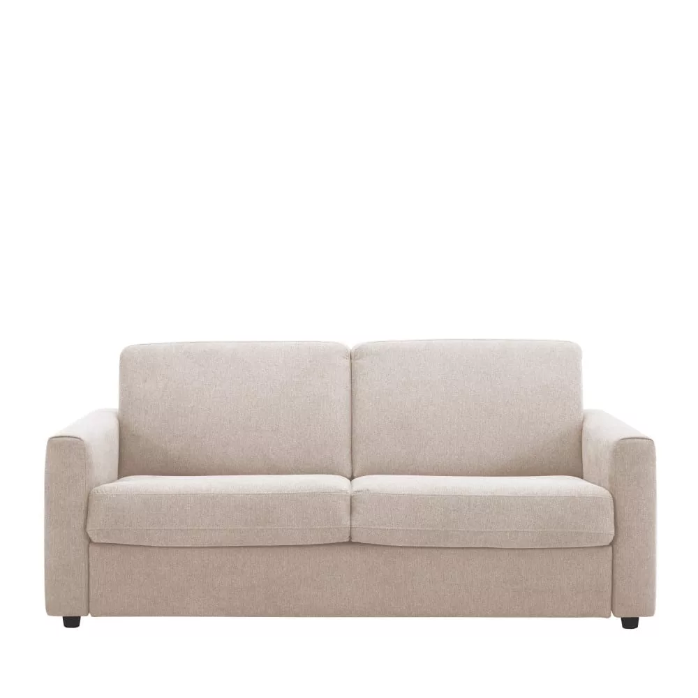 Canapé convertible ouverture express 3 places en tissu