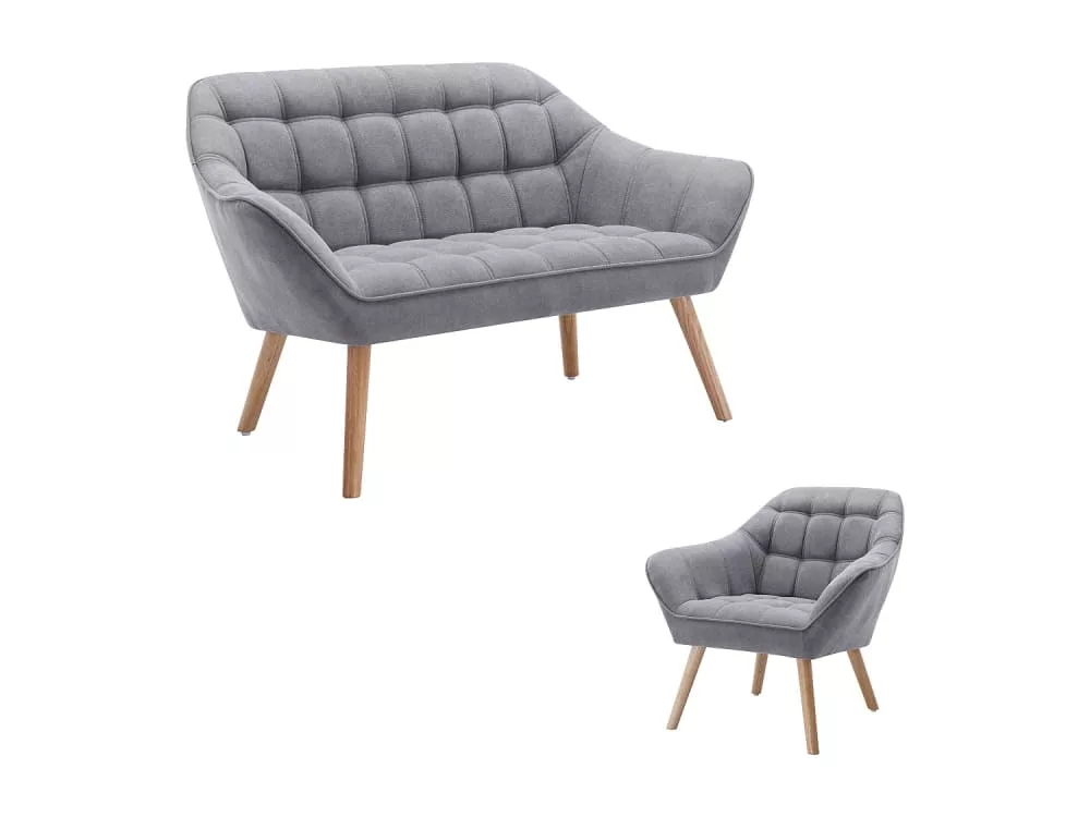 Ensemble canapé fauteuil polyester