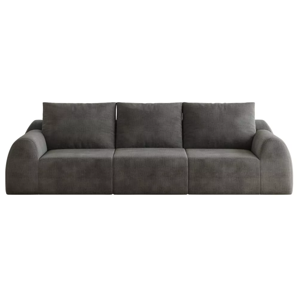 Canapé en chenille 257 cm