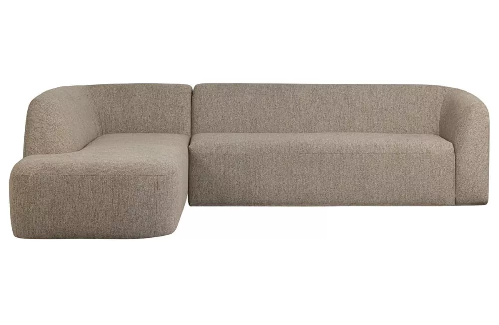 Canapé d'angle en tissu moderne