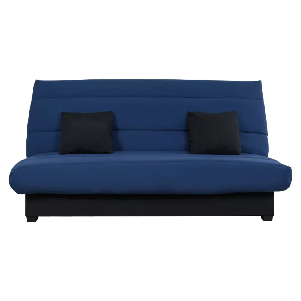 Banquette clic clac convertible 2 places tissu