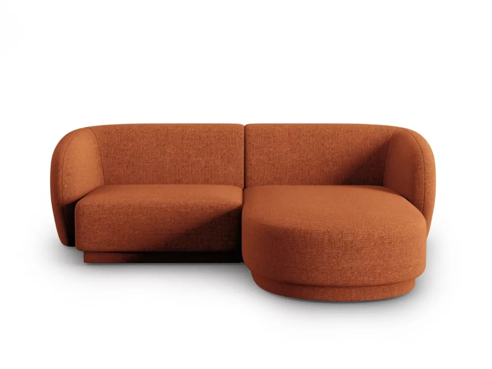 Canapé d'angle modulable 3 places en chenille