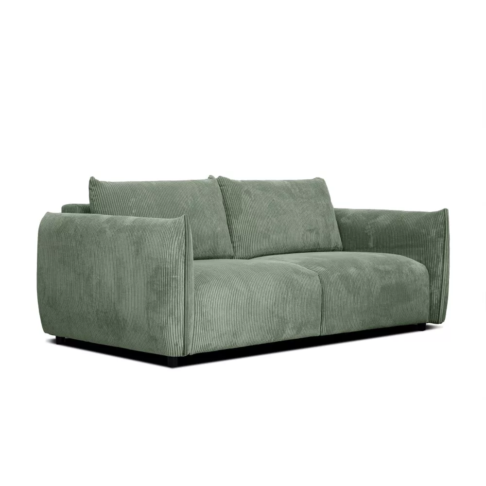 Canapé xxl 3 places tissu menthe