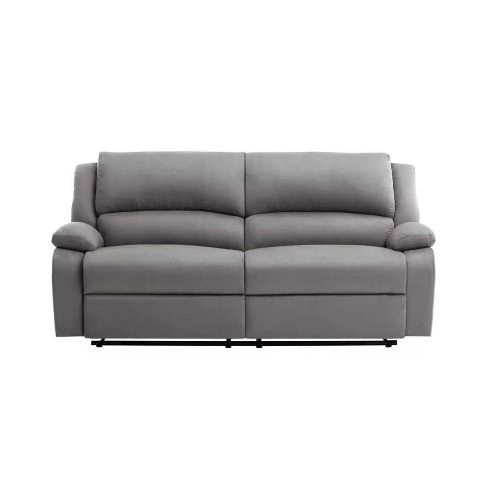 Canapé relax manuel 3 places – 2 assises XXL inclinables