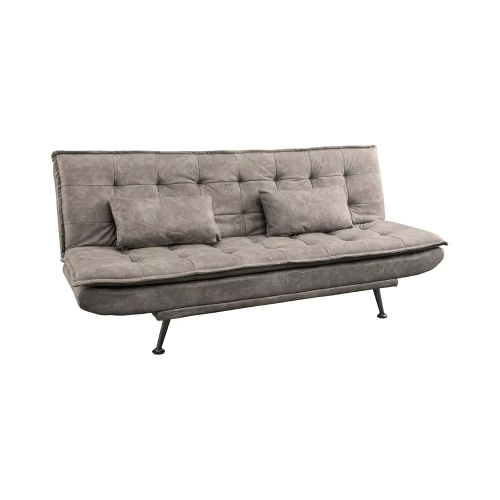Canapé convertible 3 places en microfibre de polyester