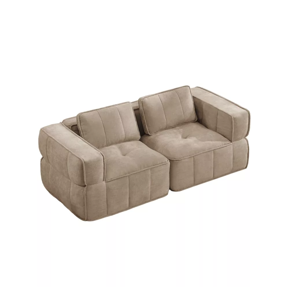 Canapé modulable en polyester