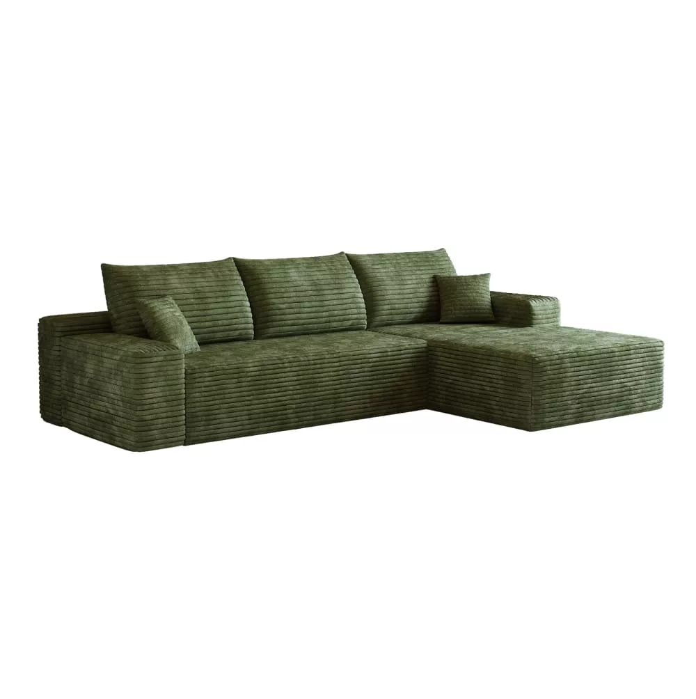 Canapé d'angle modulable avec chaise longue