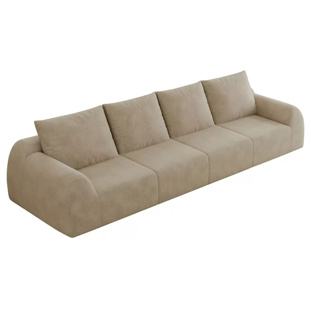 Canapé en chenille 324 cm