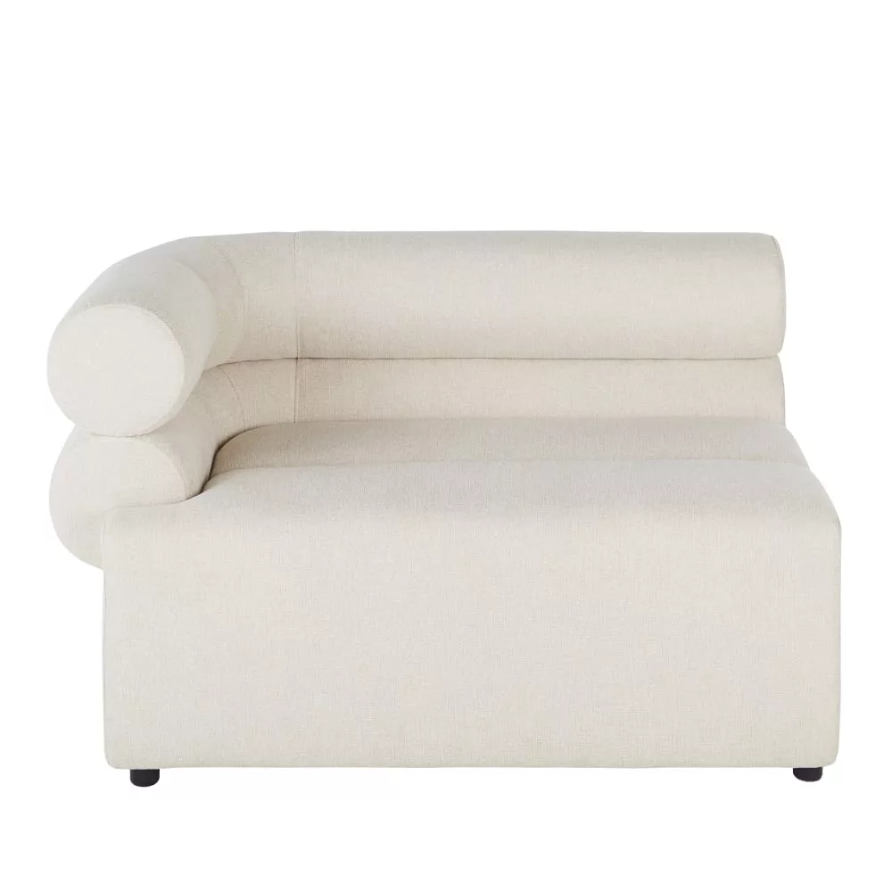 Angle pour canapé modulable professionnel en tissu recyclé