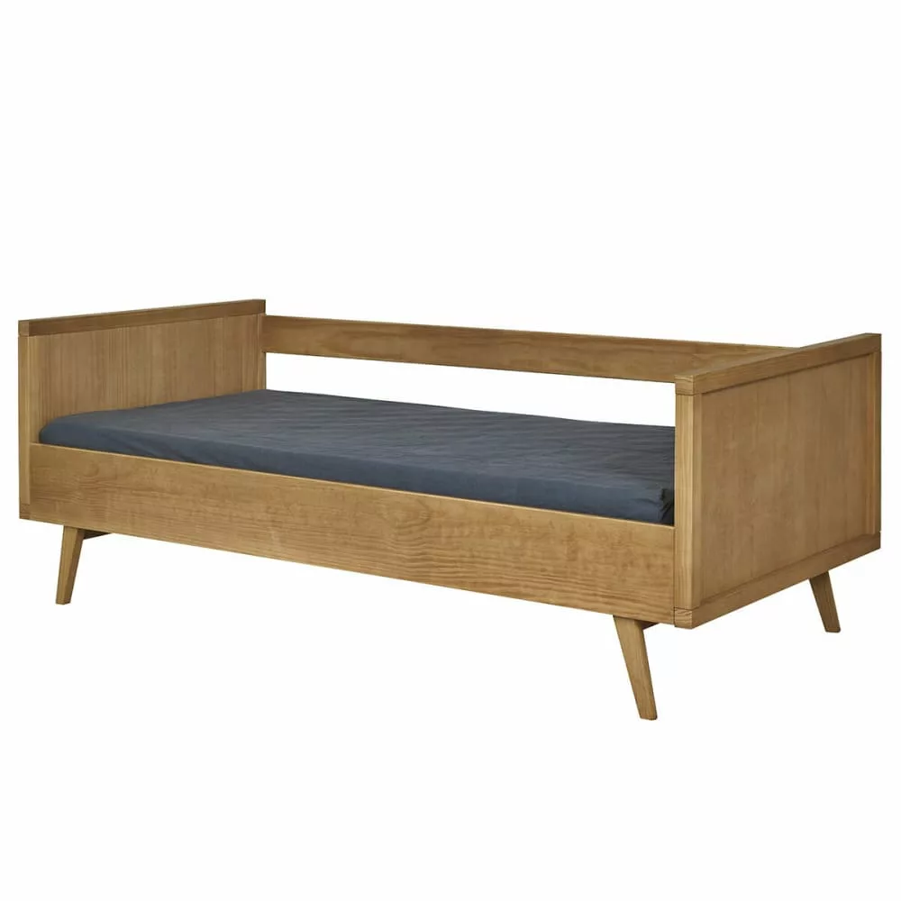 Lit banquette avec matelas bois massif