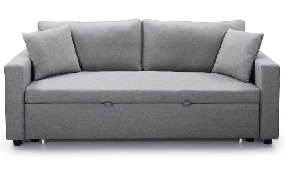 Canapé 3 places convertible tissu
