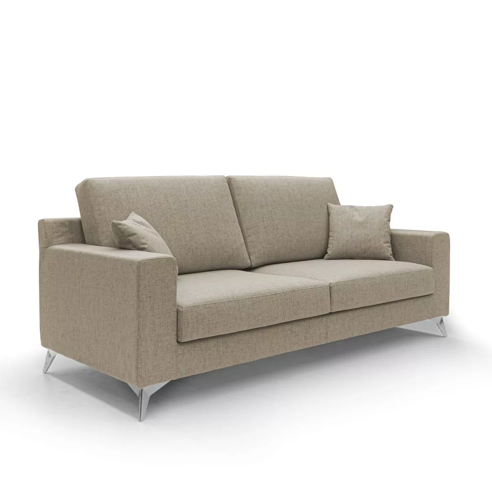 Canapé en tissu imperméable antitache 206 cm