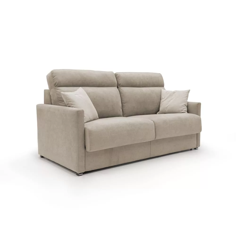 Canapé lit convertible en tissu imperméable 156 cm