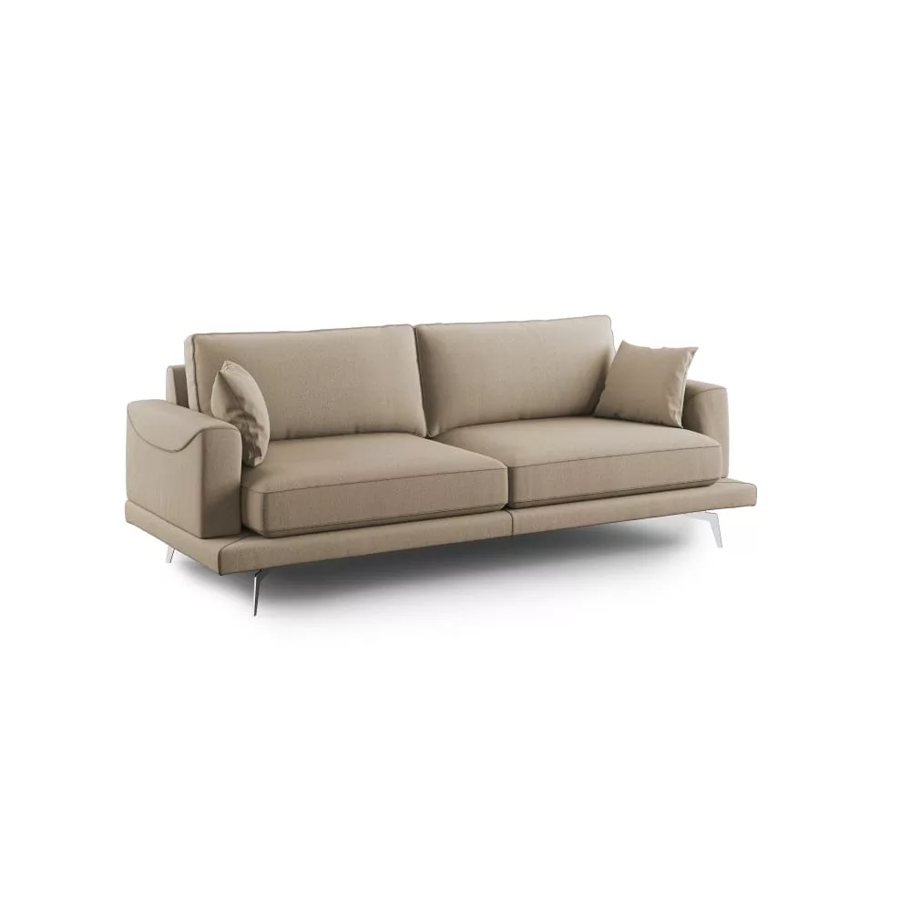 Canapé en tissu anti-tache 218 cm
