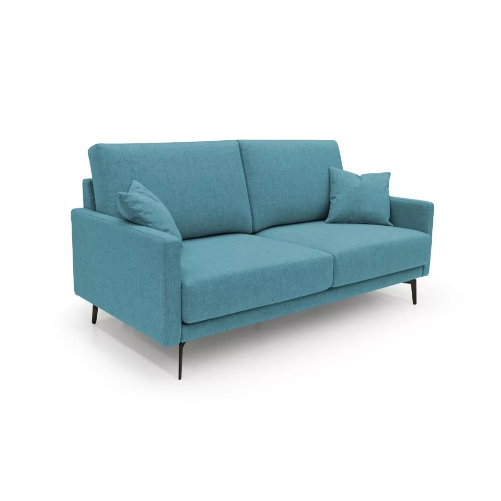 Canapé en tissu imperméable 140 cm ciel