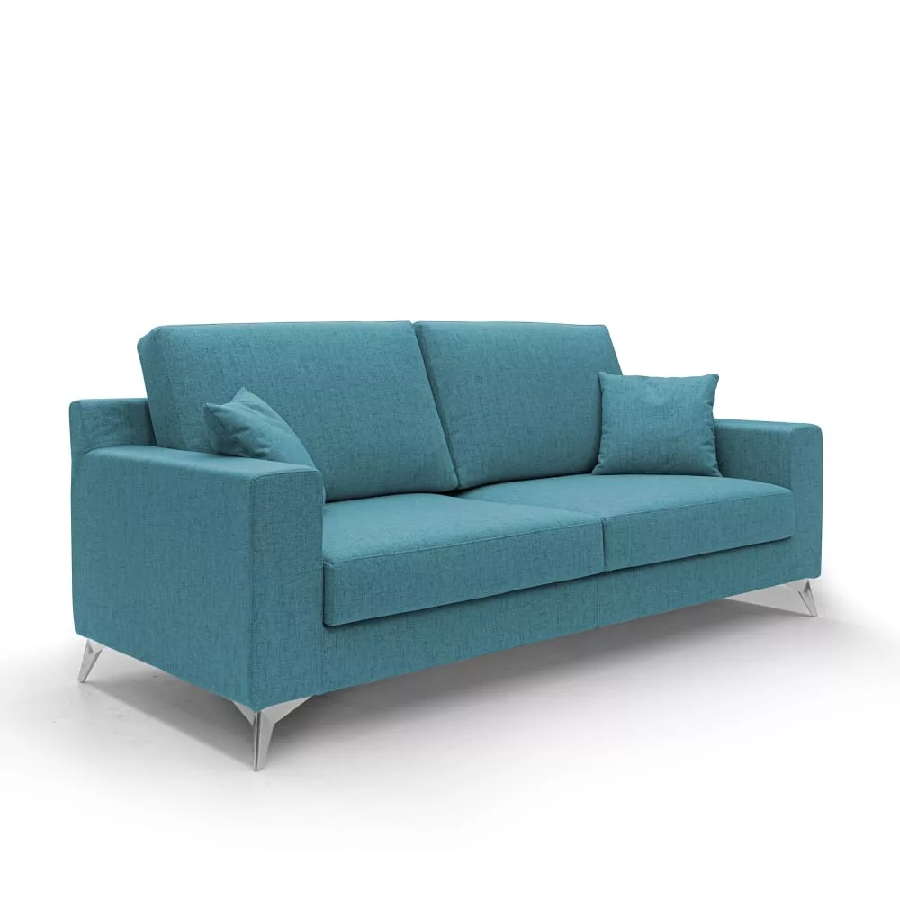 Canapé en tissu imperméable antitache 166 cm ciel