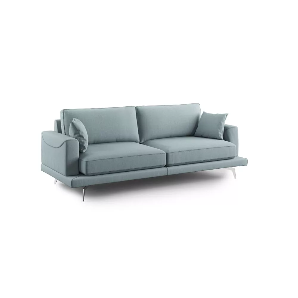 Canapé en tissu anti-tache 178 cm pastel